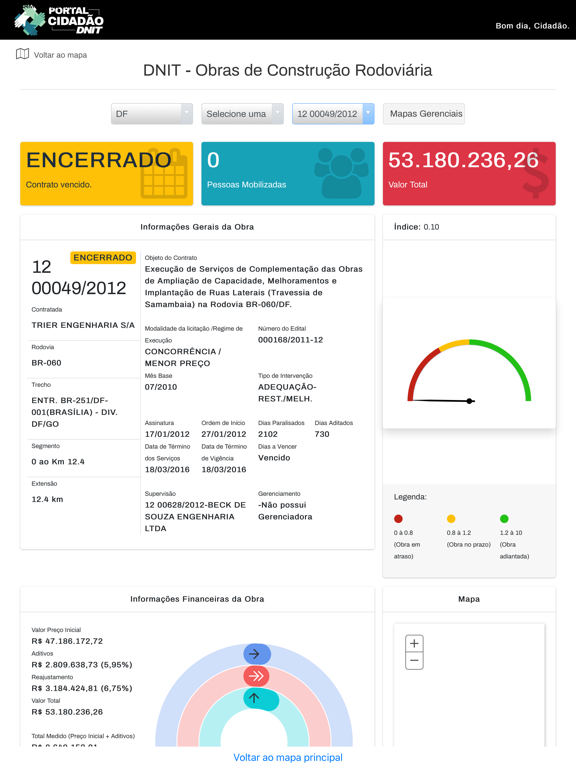 Screenshot #5 pour Portal Cidadão - DNIT
