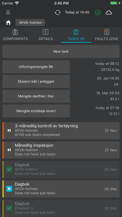 Fishtalk Equipment Screenshot