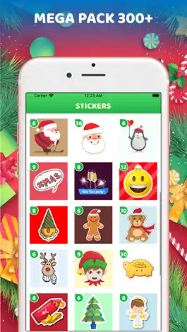 Game screenshot Christmas Stickers Emoji 2022 hack