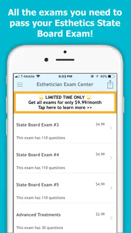 Game screenshot Esthetician Exam Center hack