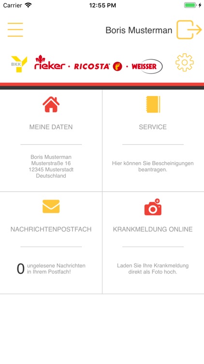 BKK Rieker • RICOSTA • Weisser