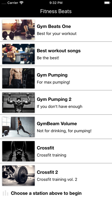 Fitness Beats screenshot 2