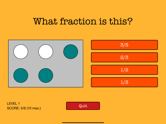 Screenshot #4 pour Fractions To Go