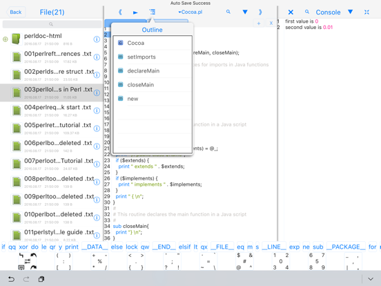 perli-run code,autocomplete,weのおすすめ画像2