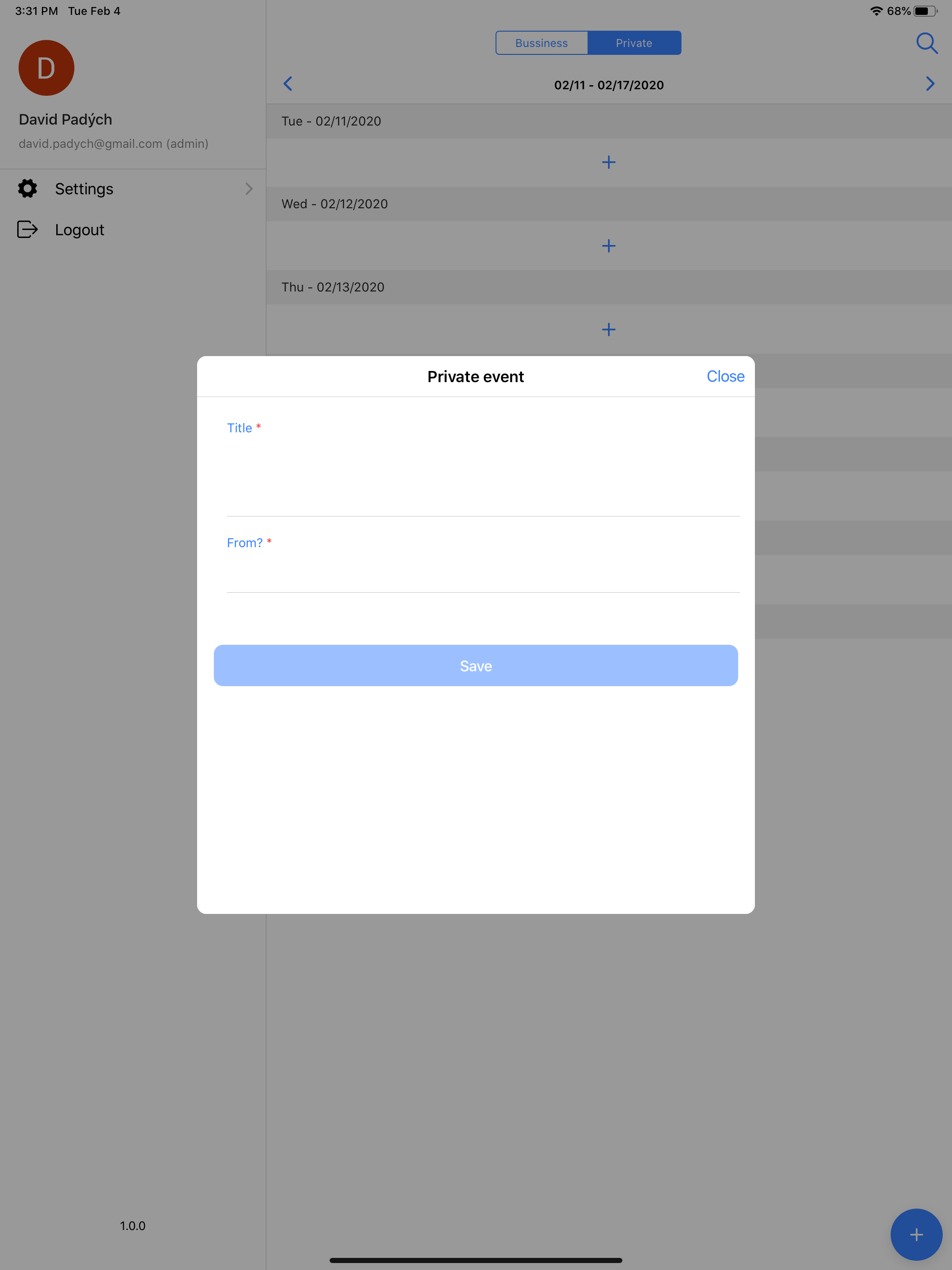 Eventor Event Manager screenshot 6