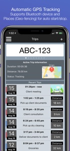 Travel Logs - Vehicle Logbook screenshot #1 for iPhone