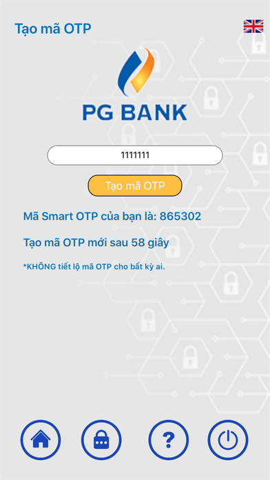 Screenshot #3 pour PG Bank Smart OTP