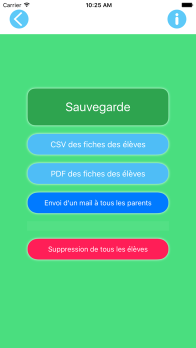 Screenshot #2 pour Élèves mini