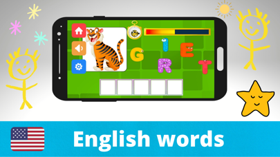 learning words preschool game Screenshot
