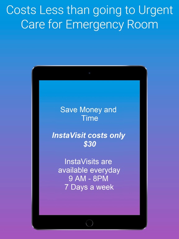 InstaVisit iPad screenshot 3 - Medical app