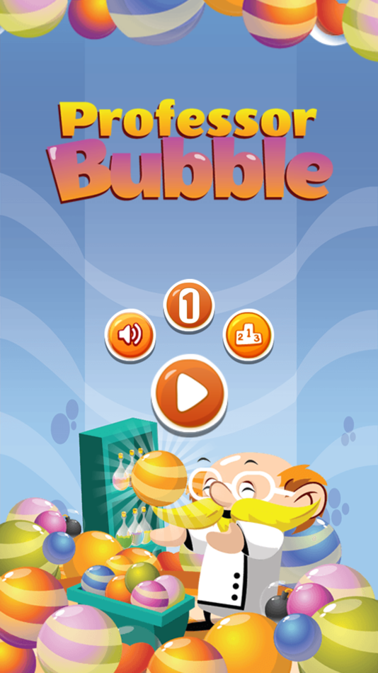 Professor Bubble - 1000 Stages - 1.2.2 - (iOS)