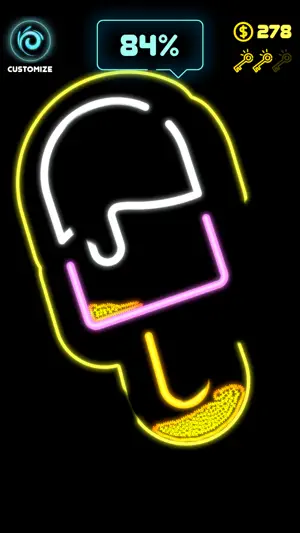 Neon Splash screenshot 3