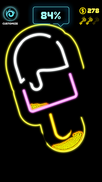 Neon Splash Screenshot