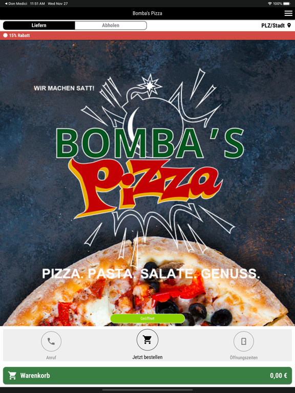 Screenshot #4 pour Bomba's Pizza