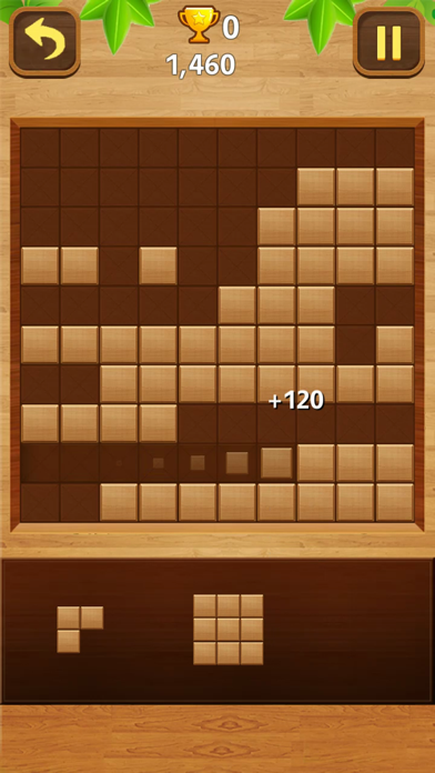 Wood block puzzle : classic screenshot 3