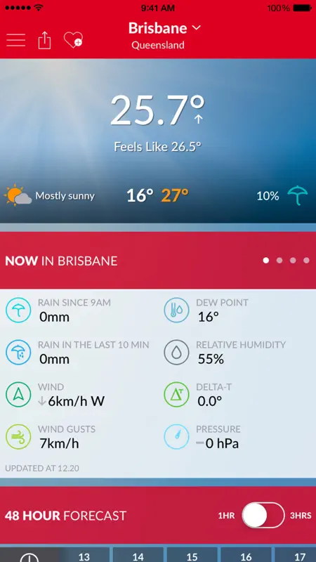 Elders Weather App screenshot 1 of 5