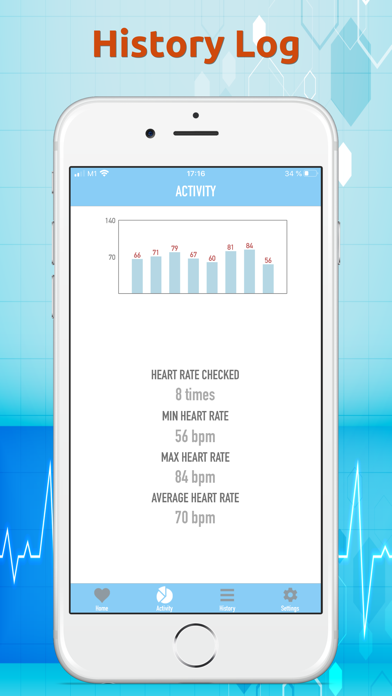Heart Beat Rate Monitor Screenshot