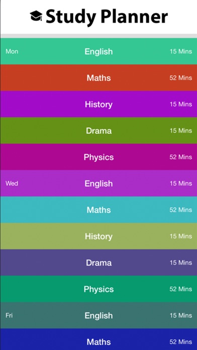 Screenshot #2 pour Scroll Study Planner
