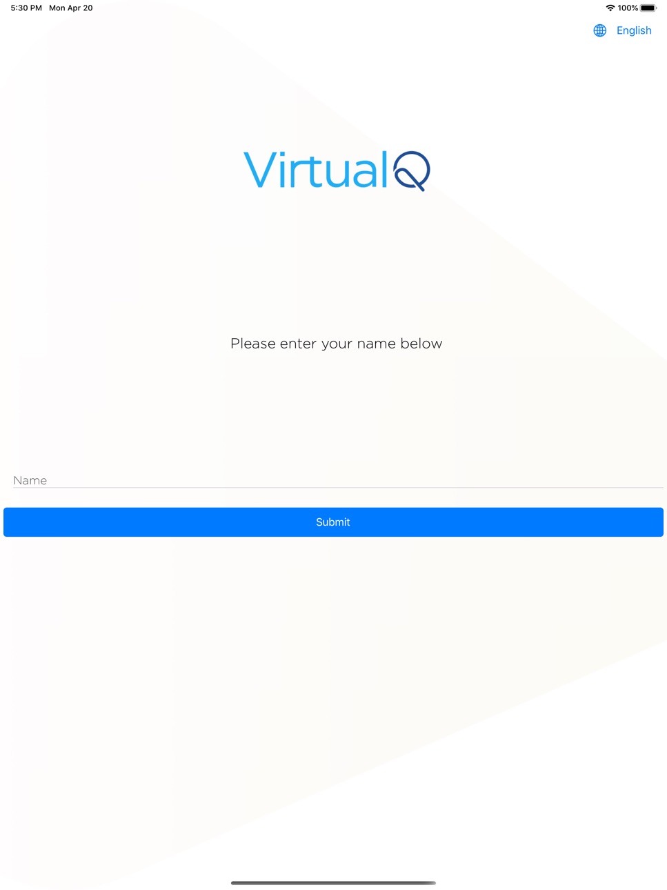 iPad screenshot