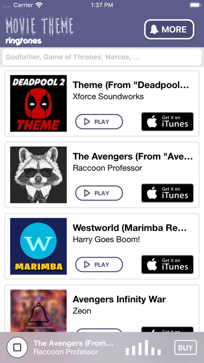 Movie Theme Ringtones 2019