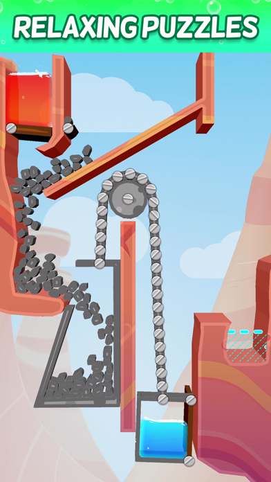 screenshot of Splash Canyon - Water Puzzles 5