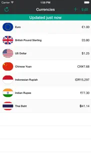my currencies premium iphone screenshot 1