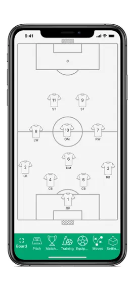 Game screenshot Football Tactic Board: “moves” apk