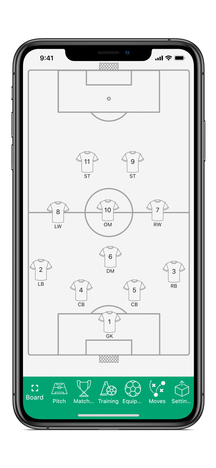 Football Tactic Board moves