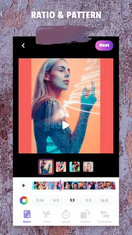 Game screenshot VidsArt: Music Video Editor apk