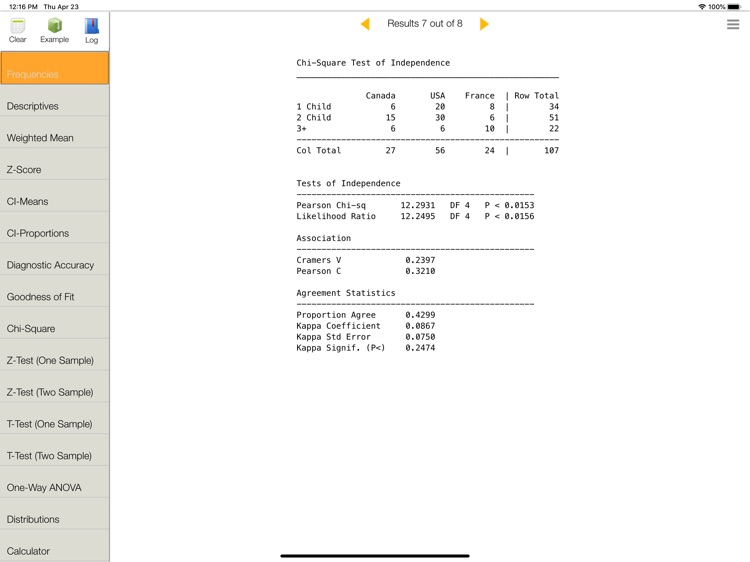 StatCalc for iPad screenshot-7