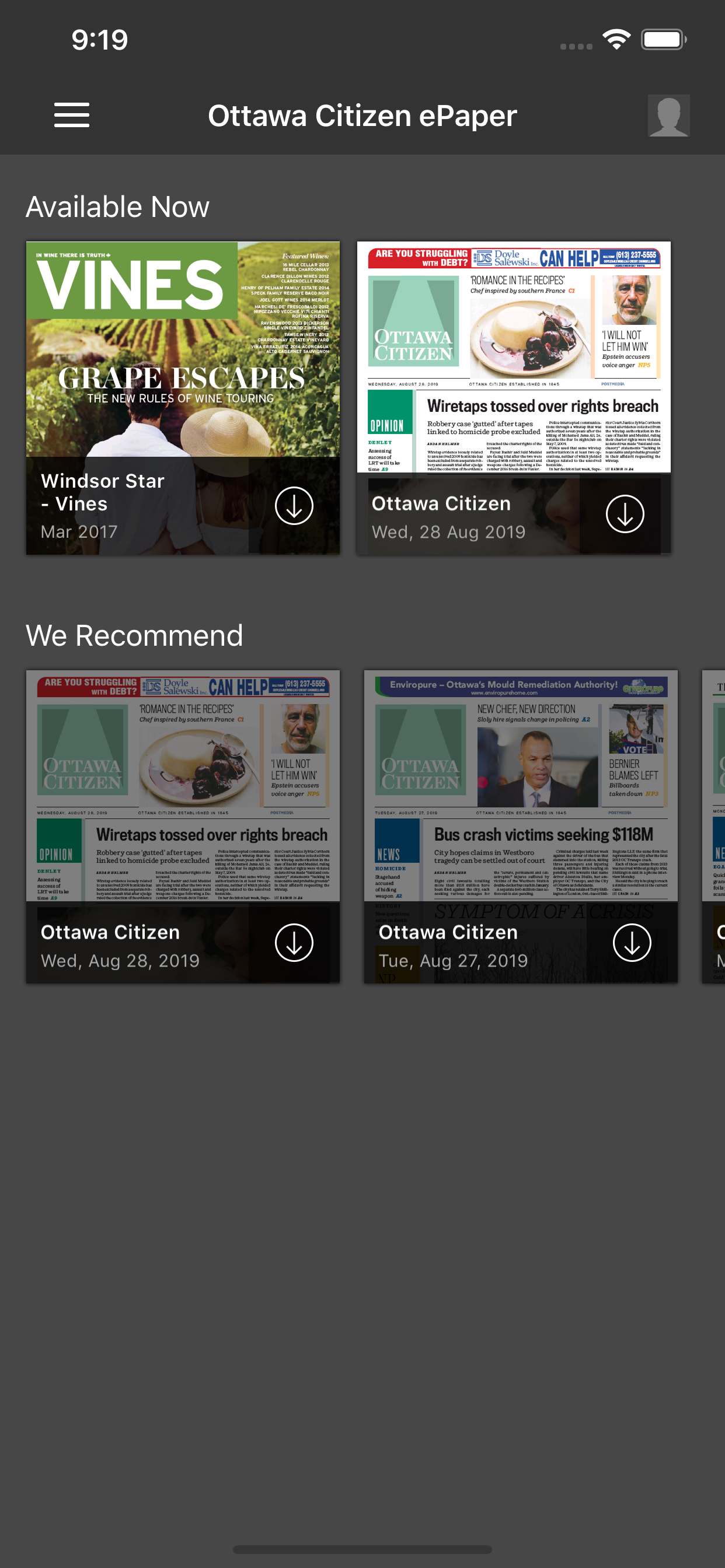 Ottawa Citizen ePaper