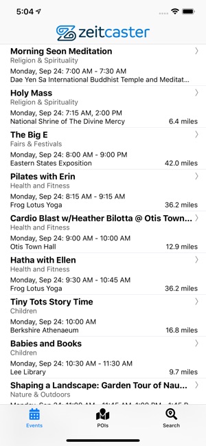Zeitcaster Events(圖1)-速報App