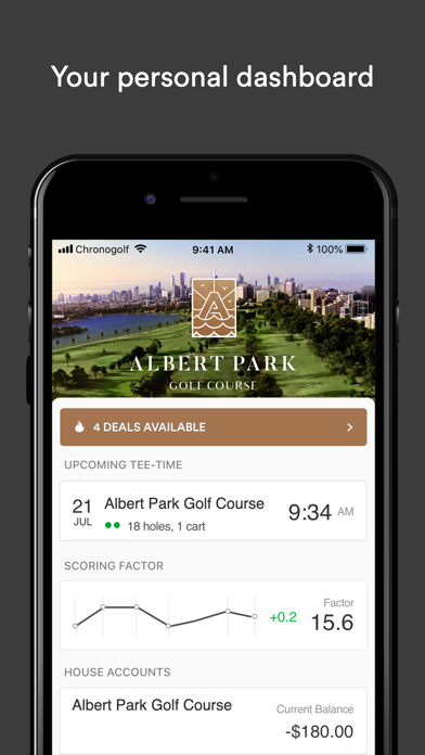 Albert Park Golf Course Screenshot 2 - AppWisp.com