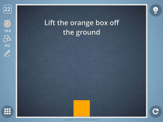 Brain It On! iPad screenshot 4 - Games app