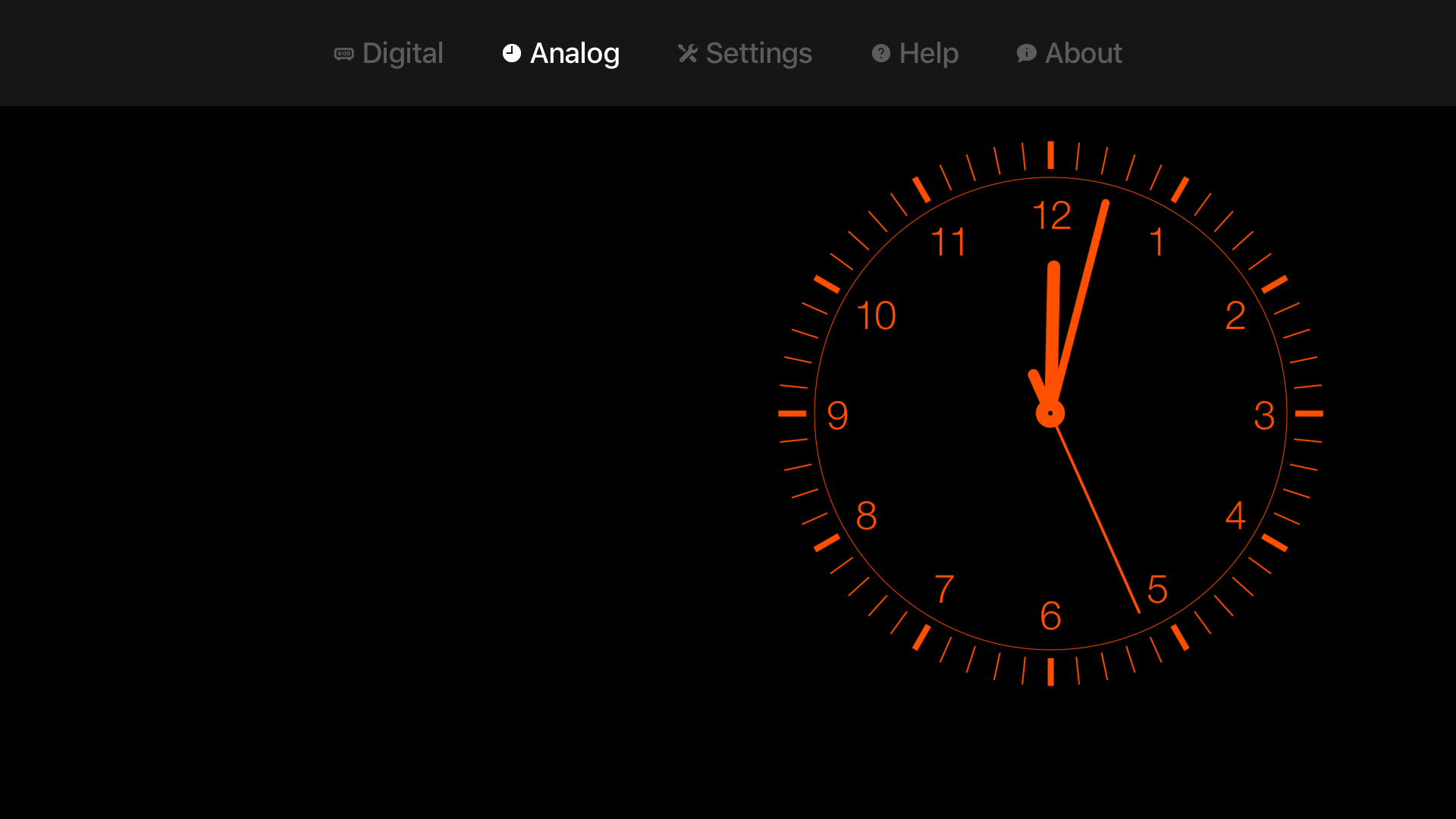 OLED Clock