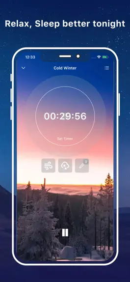 Game screenshot Sleep Sounds White Noise Rain apk