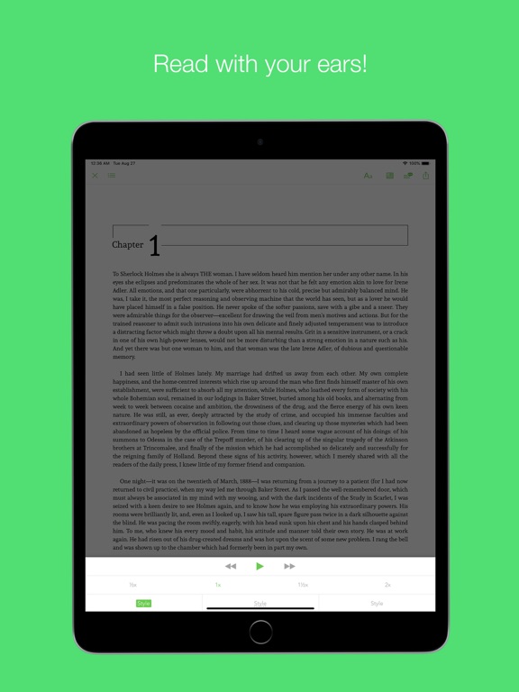 Screenshot #6 pour EPUB Aloud: Book Voice Reader