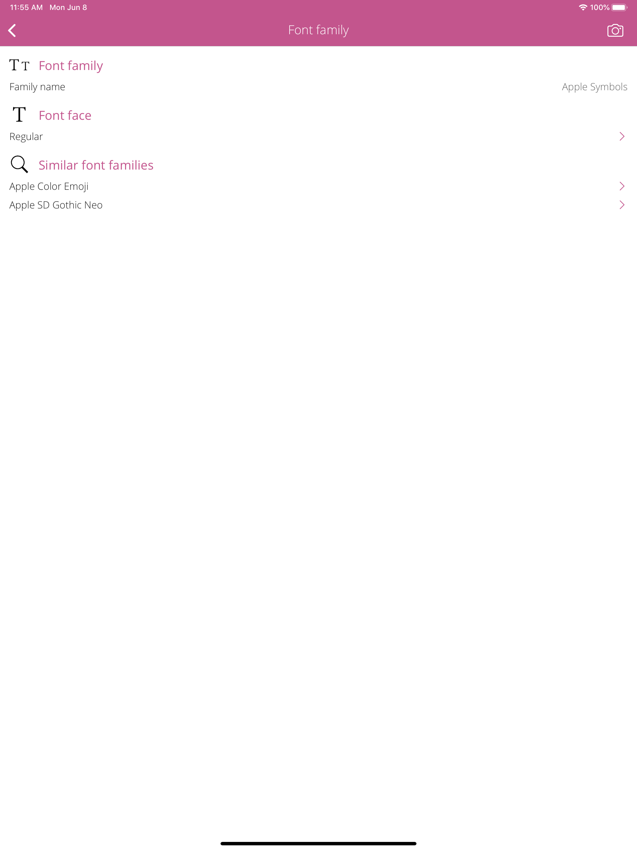 Font Info screenshot 17