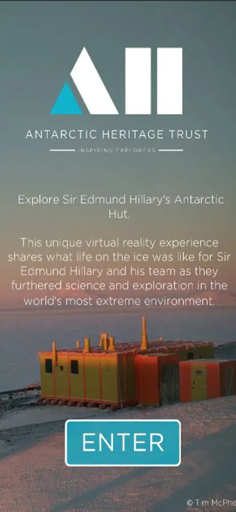 Antarctic Heritage Trust VR