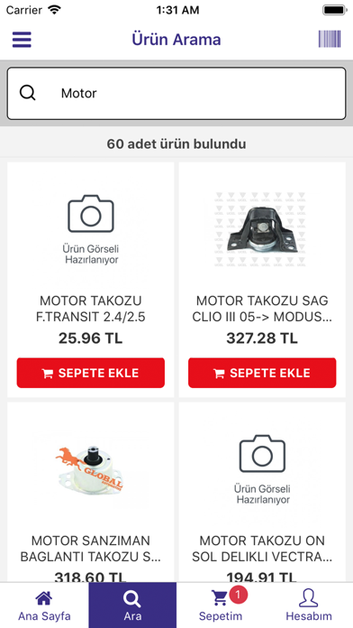 Screenshot #2 pour Atakan Oto Yedek Parça