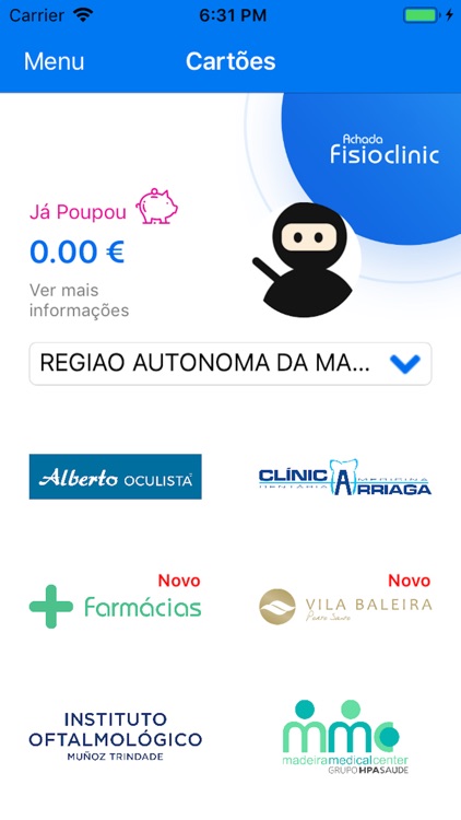 Cartão Fisioclinic