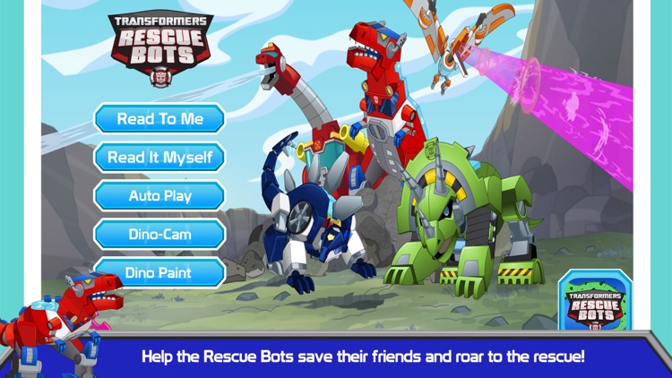Transformers Rescue Bots: Dino screenshot-0