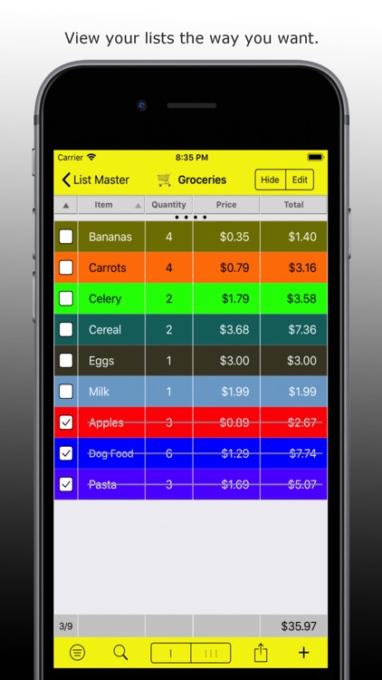 List Master - Your Lists