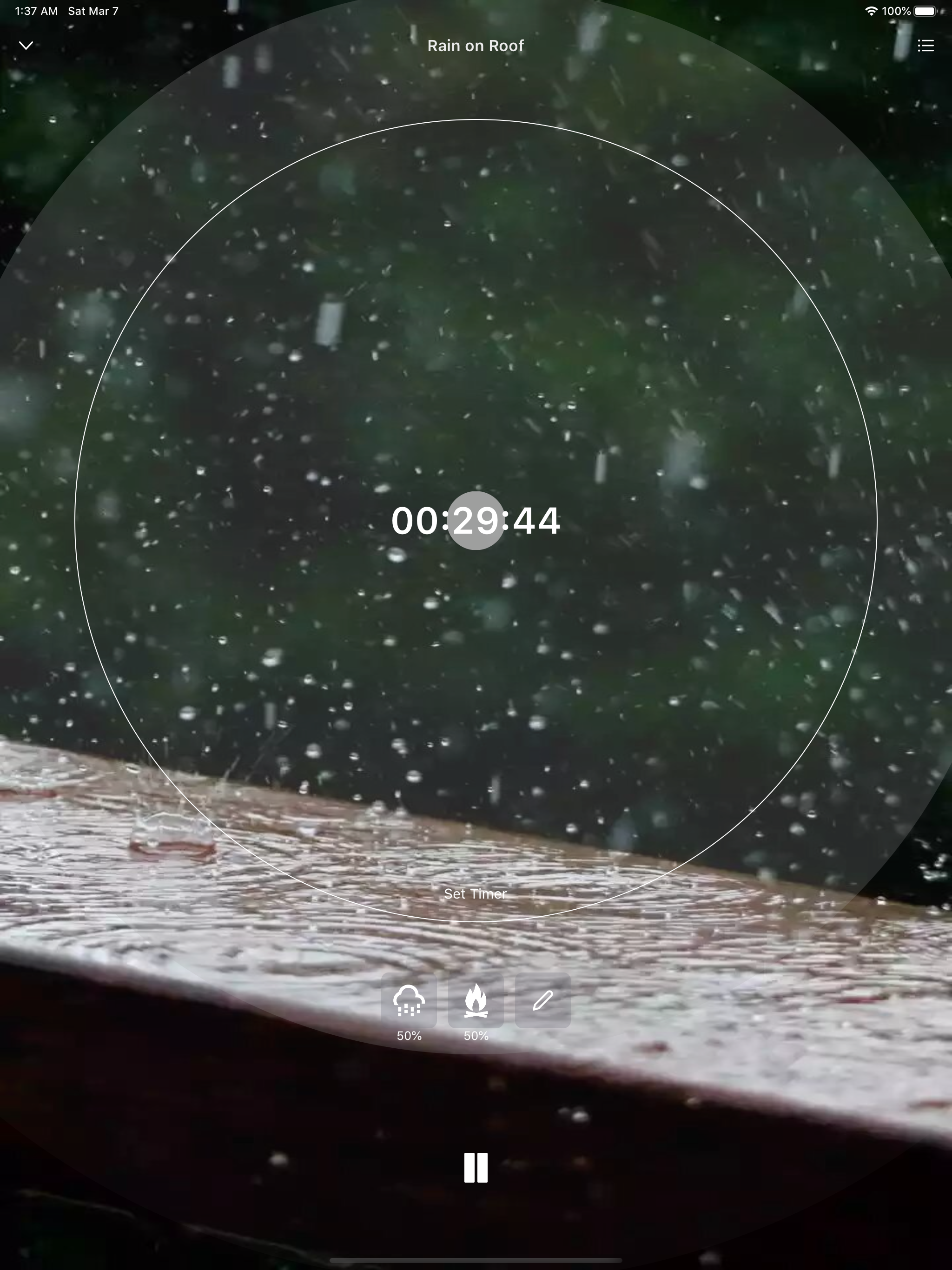 Sleep Sounds White Noise Rain screenshot 9
