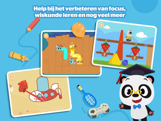 Dr. Panda - Speel & Leer iPad app afbeelding 2