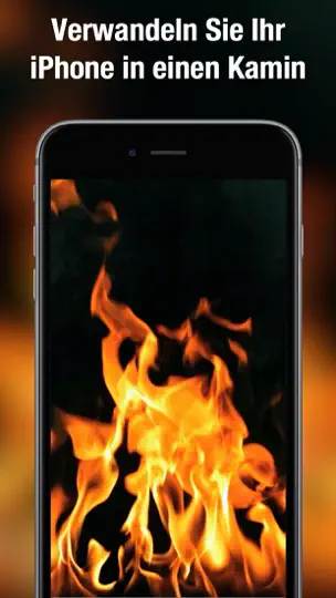 Screenshot von Kamin HD auf dem iPhone 1