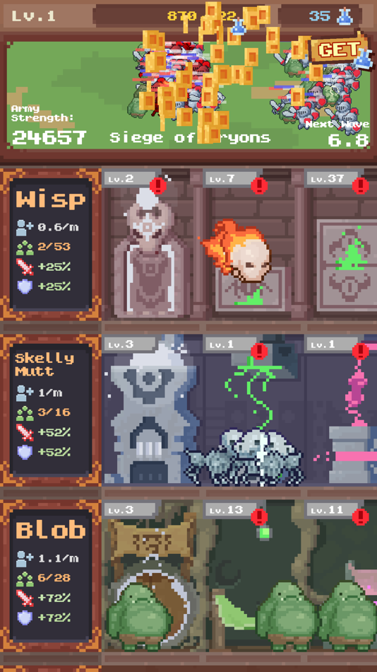 #4. Dungeon Builder Idle (iOS) 由: 5minlab Co., Ltd.