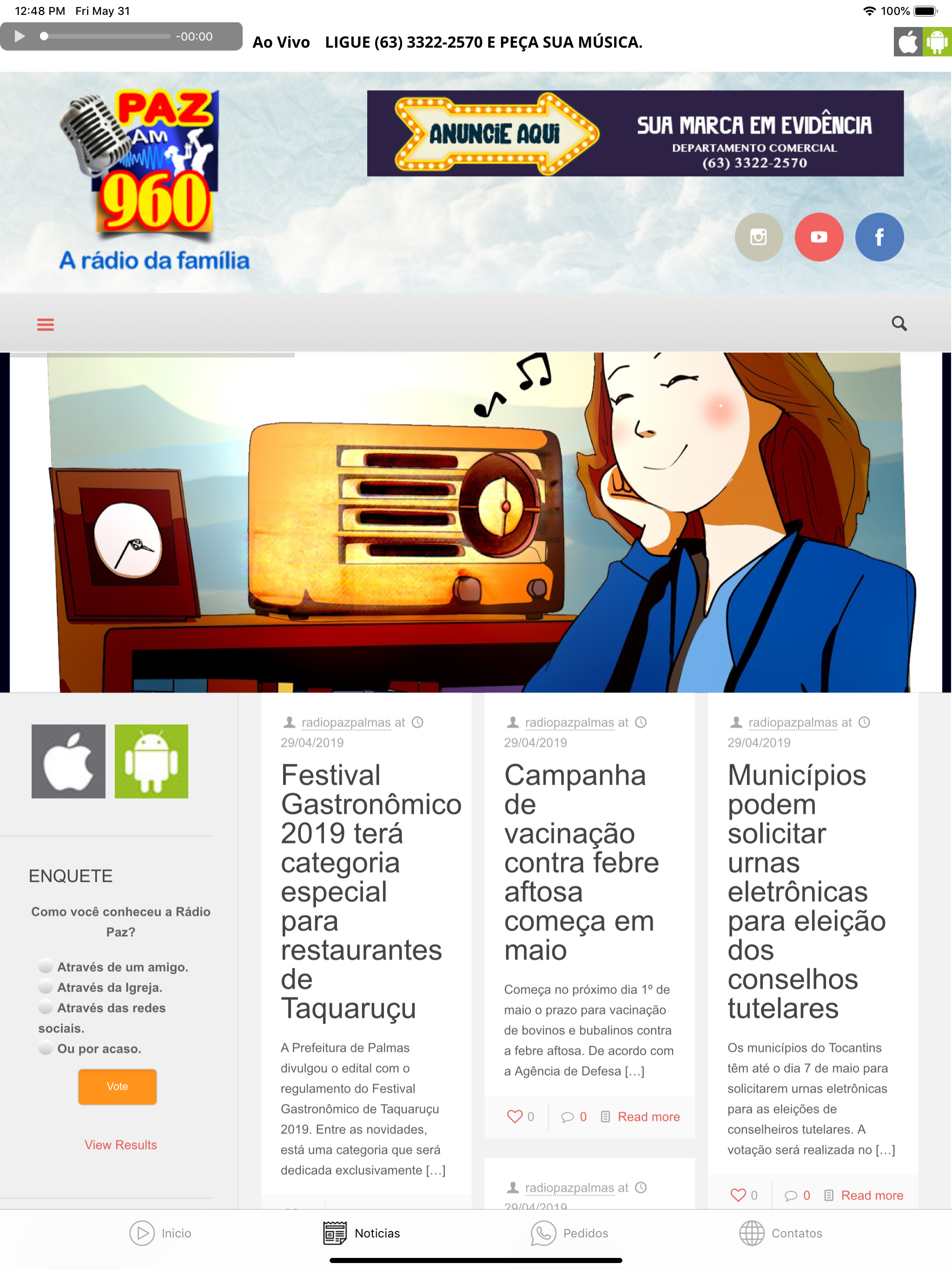 Paz Palmas Rádio