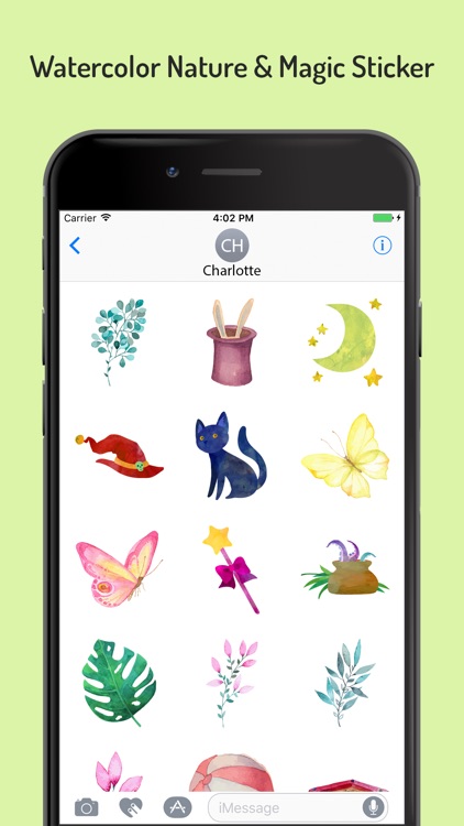 Watercolor Nature Emojis