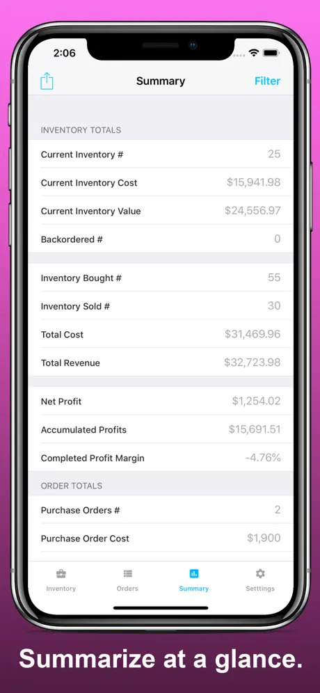 Inventory Now: product tracker